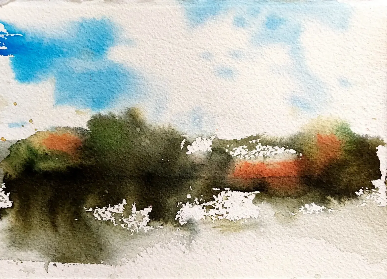 Apunte Paisaje Acuarela 3