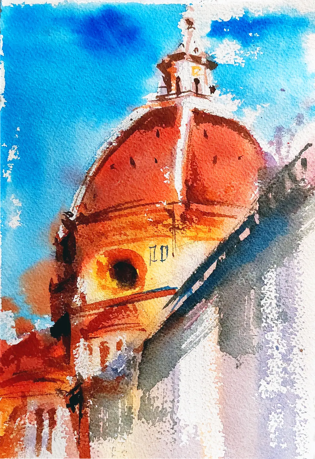 Apunte Paisaje Acuarela 5